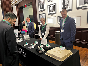 product display at nyse investor and analyst day event